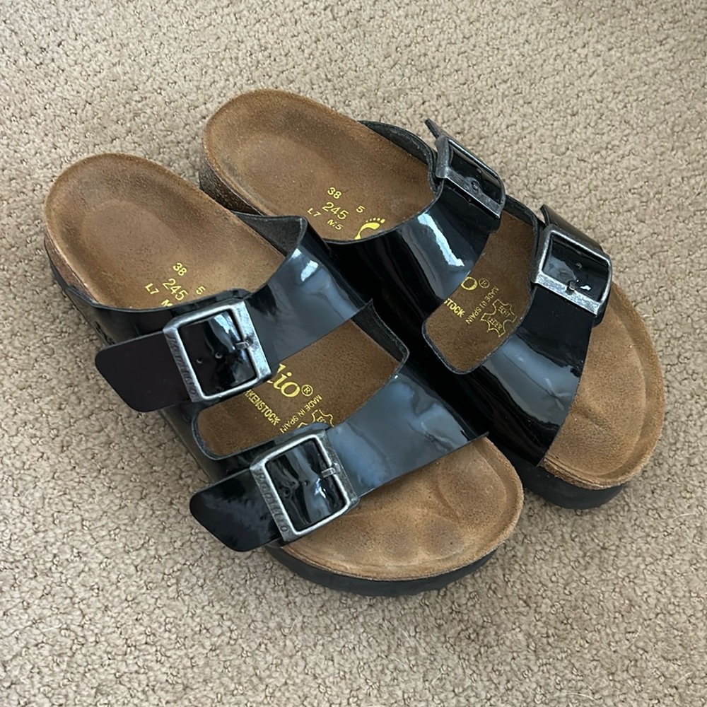 Papillio by Birkenstock Arizona-style Platform Sandals 38